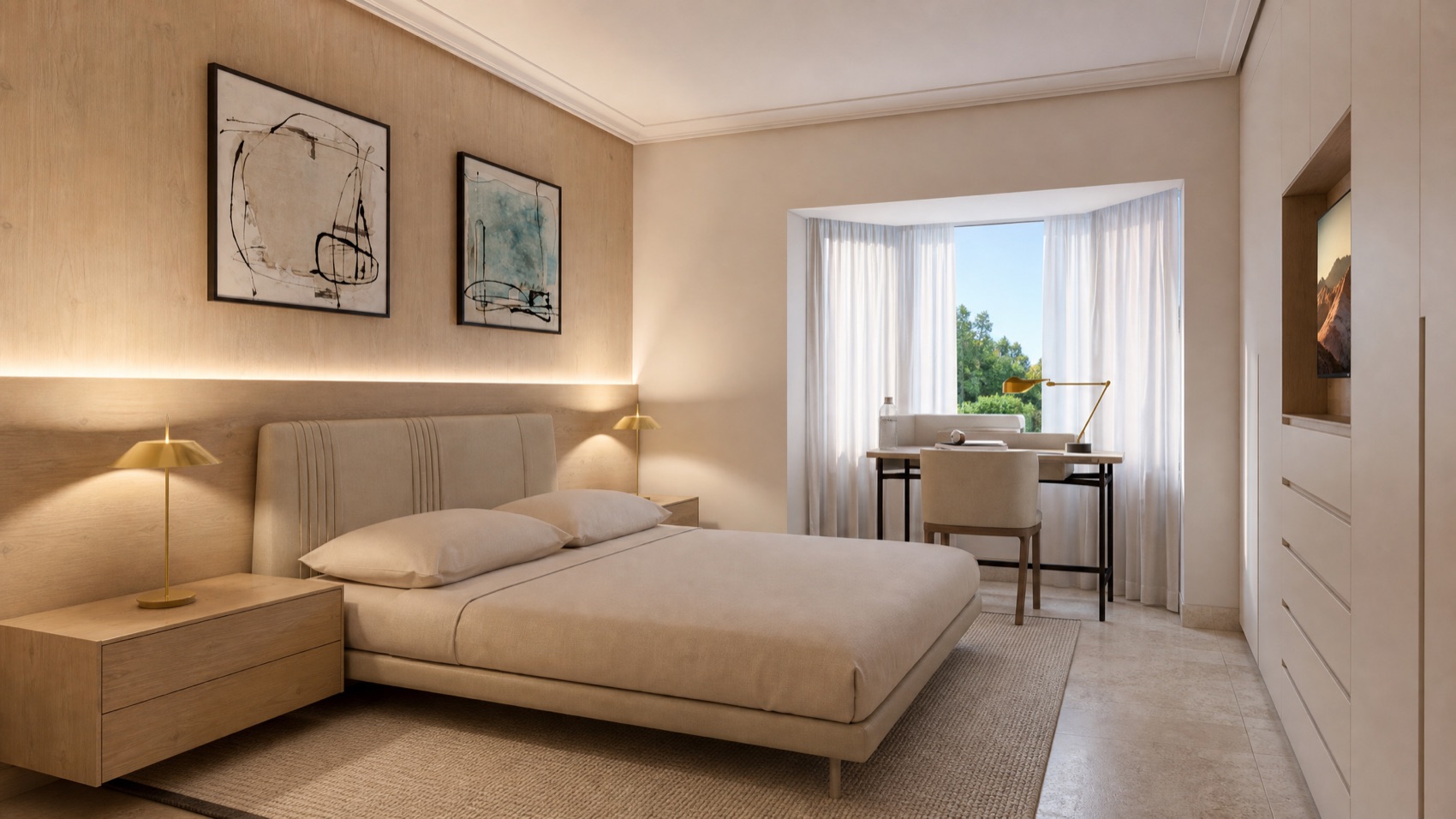 Bedroom Two and Study